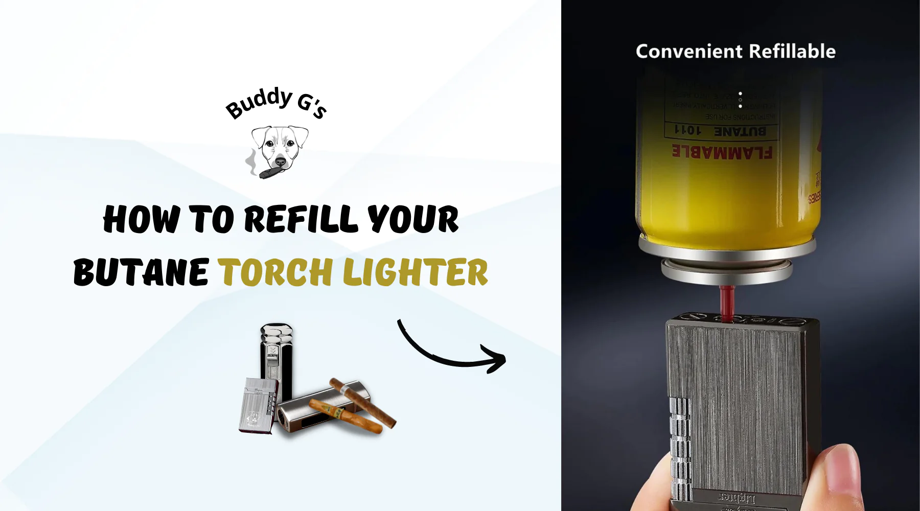 How To Refill Your Butane Torch Lighter?