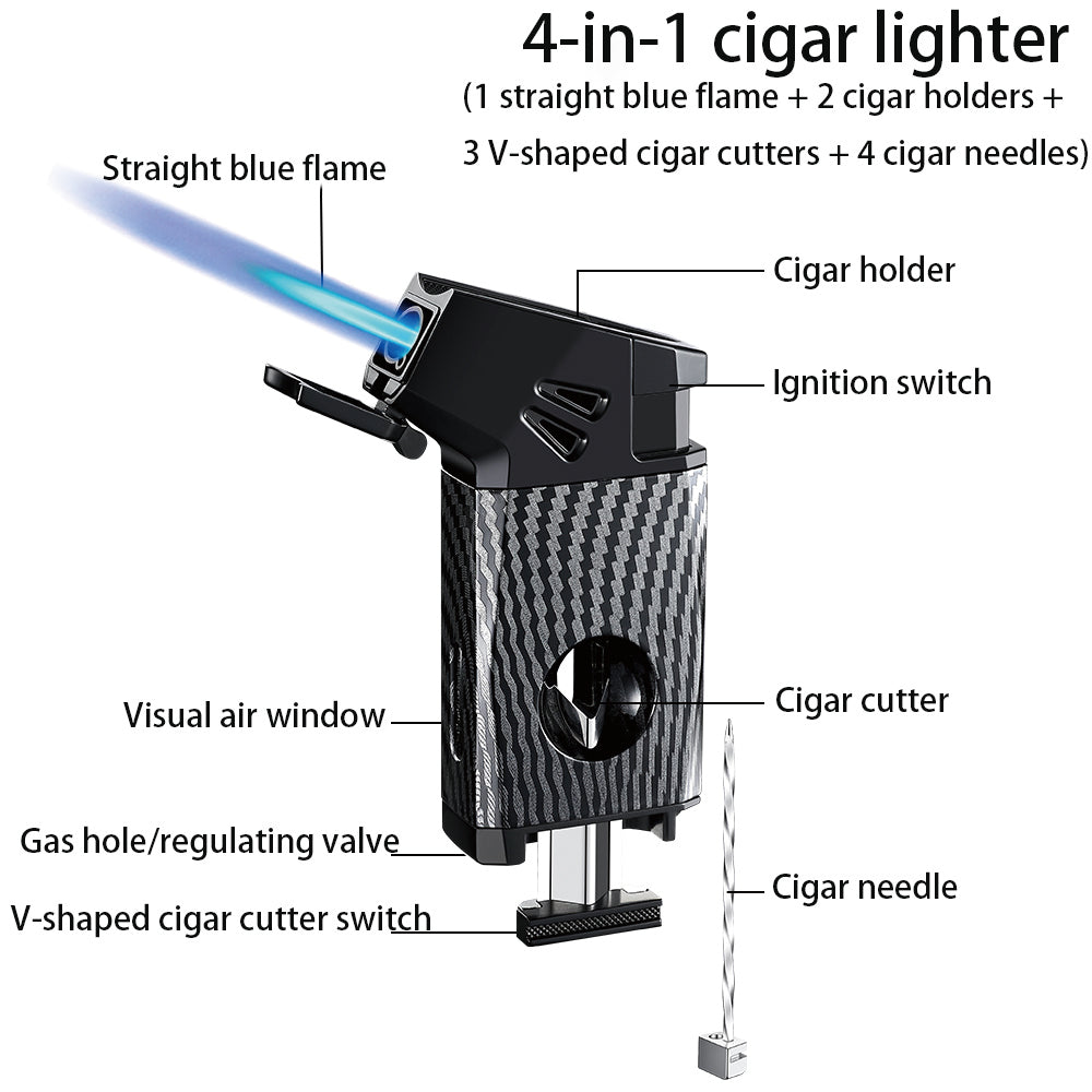 Stratus Flame – The Ultimate Cigar Companion - V-Cutter