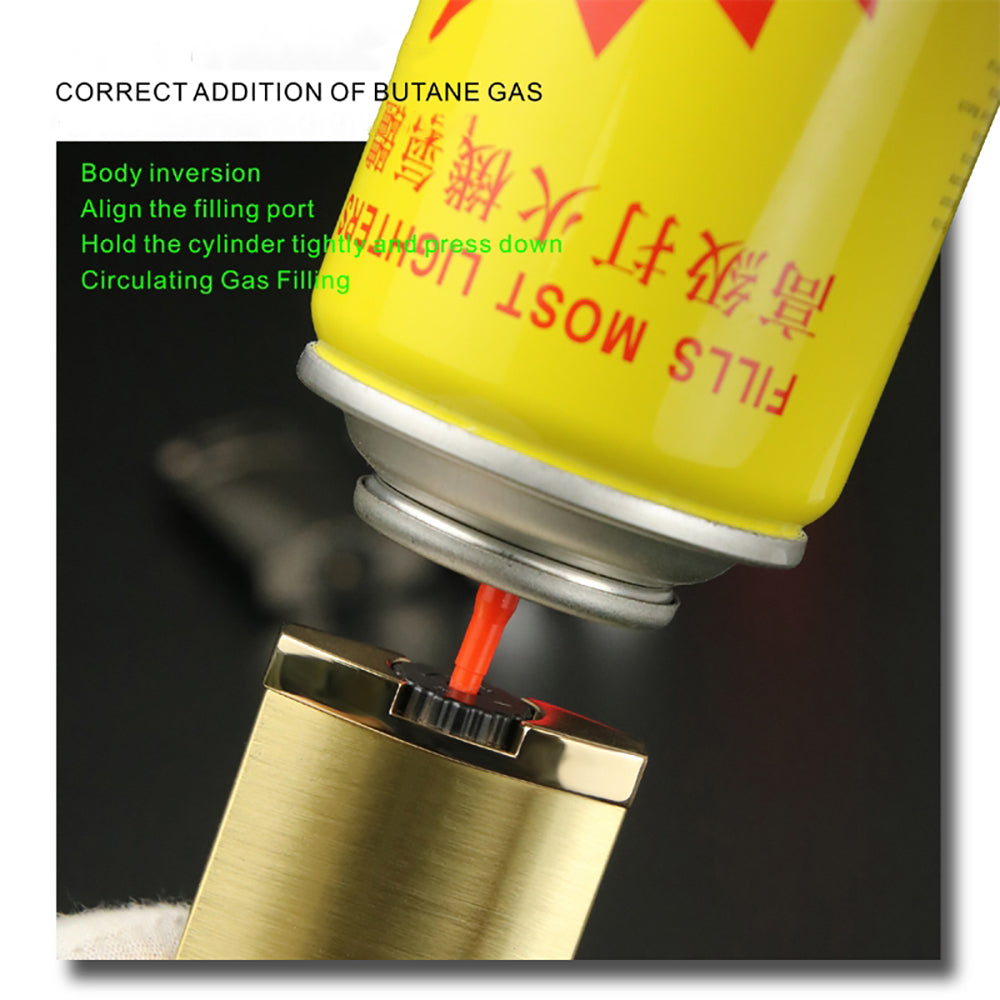 Dual Flame Butane Precision Lighter – Versatile, Refillable, Adjustable and Built to Last