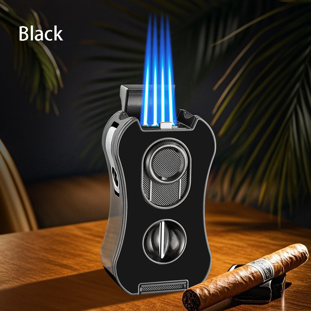 TitanFlame™ All-in-One Heavy Duty Quad Torch Lighter