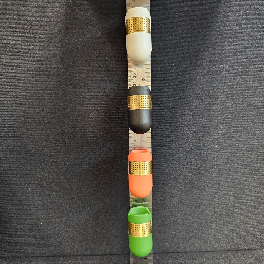 Elbow The Ninety Degree Wedge Magnetic Cigar Holder Golf - White, black, coral, green color