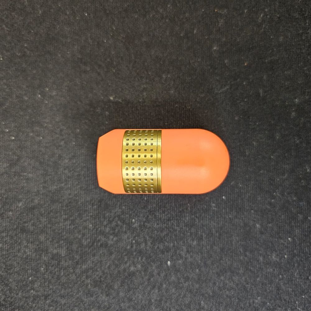 Elbow The Ninety Degree Wedge Magnetic Cigar Holder Golf coral color