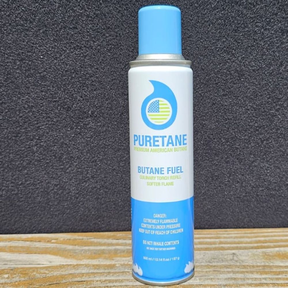 Puretane Lighter Butane Fuel: Clean-Burning, Pure, and Food-Grade 300ml 10.14 fl. oz.
