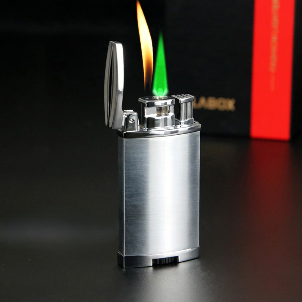 Dual Flame Butane Precision Lighter – Versatile, Refillable, Adjustable and Built to Last