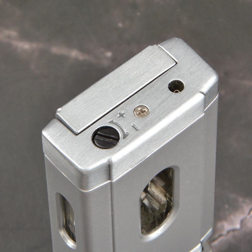 V-Cut Cigar Cutter - Windproof Double Torch Combo