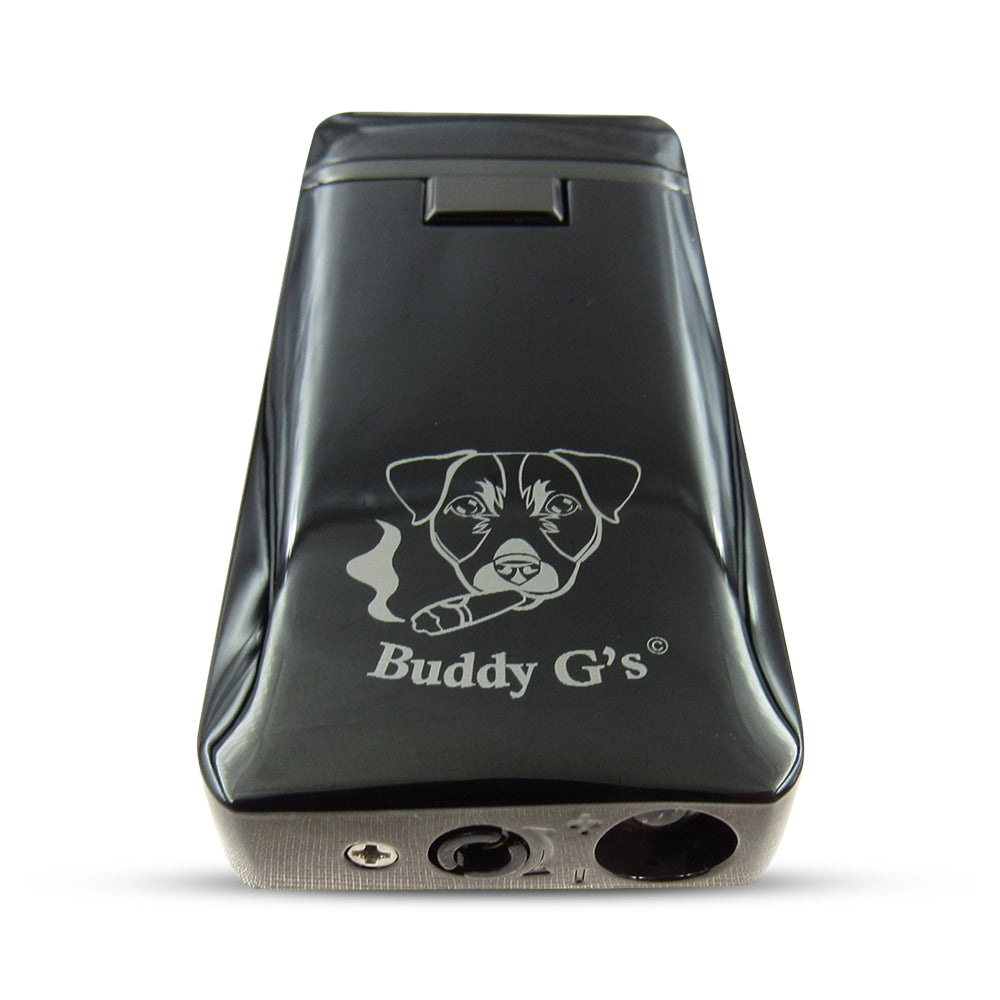 Dual Burner Butane Soft Flame Refillable and Jet Torch Lighter and Bonus Flashlight