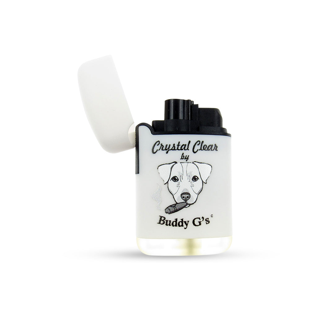 Windproof Single Jet Torch Lighter - Refillable Butane Lighter - Rounded Edges Rubberized finish Lighter