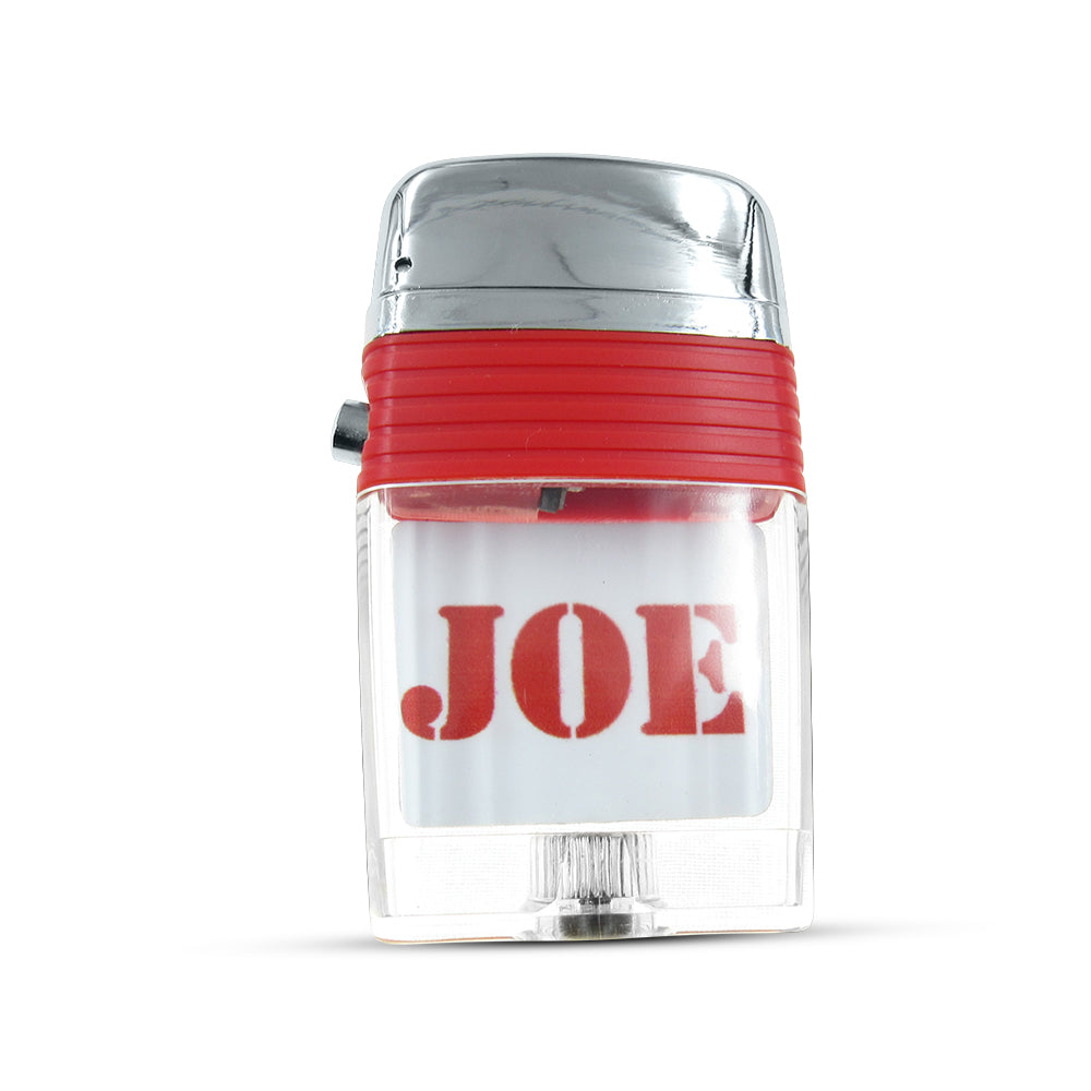 Joe Lighter - Soft Flame Lighter - Crystal-Clear Vintage Lighter