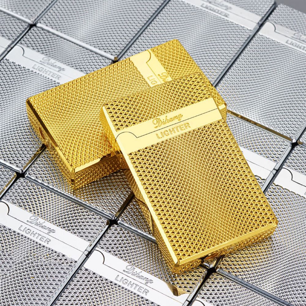 gold cigarette lighters Pocket Lighter GERMANUS Jetflame 4 Flame Lighter