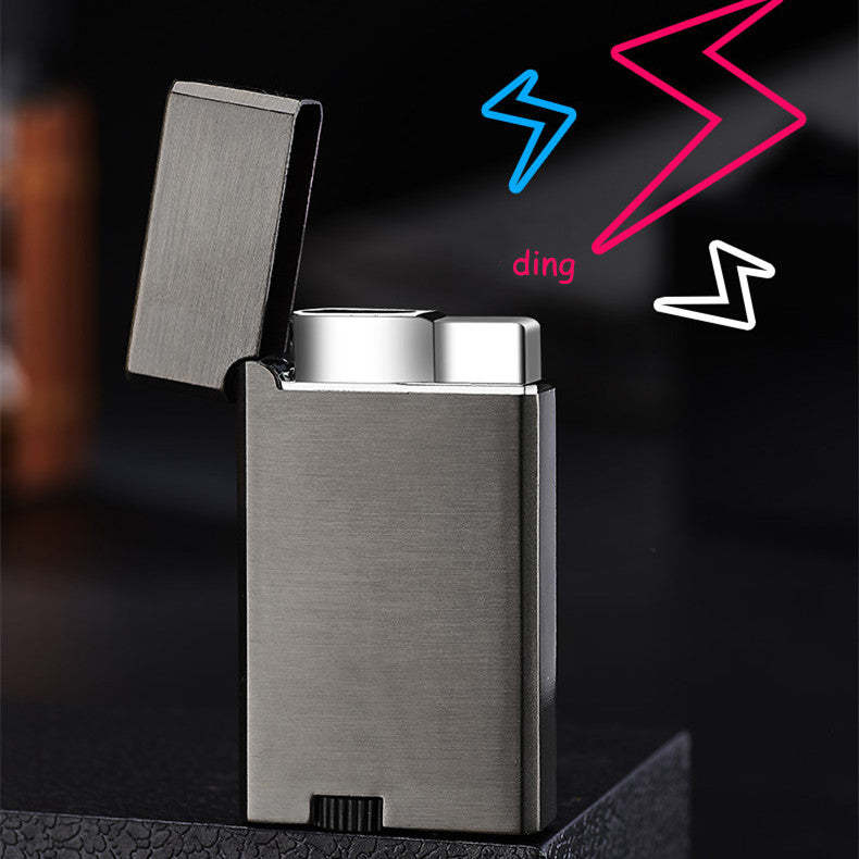 Dual Burner Refillable Butane Lighter - Soft Flame and Jet Torch Lighter