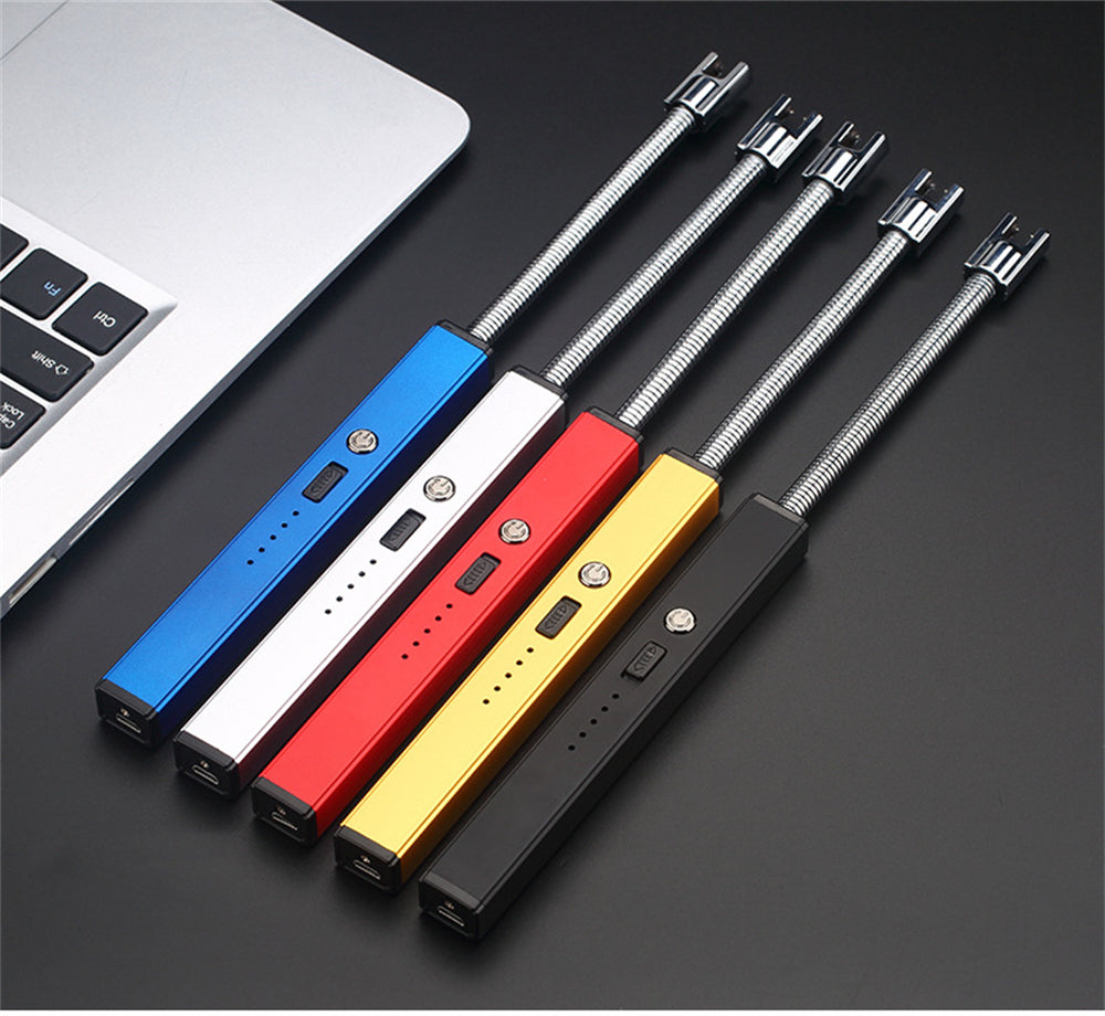 Candle lighter| Multipurpose Rechargeable USB Electric Lighter with Squared Handle and Flexible Top