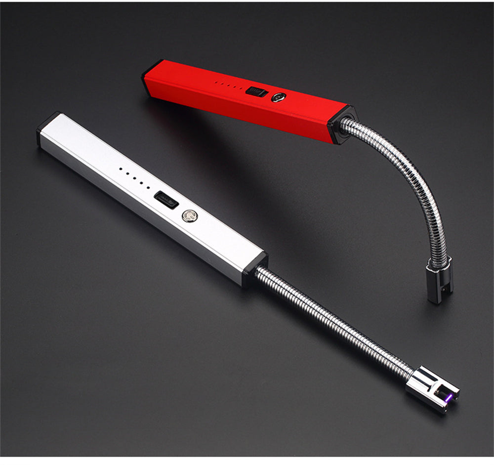 Candle lighter| Multipurpose Rechargeable USB Electric Lighter with Squared Handle and Flexible Top