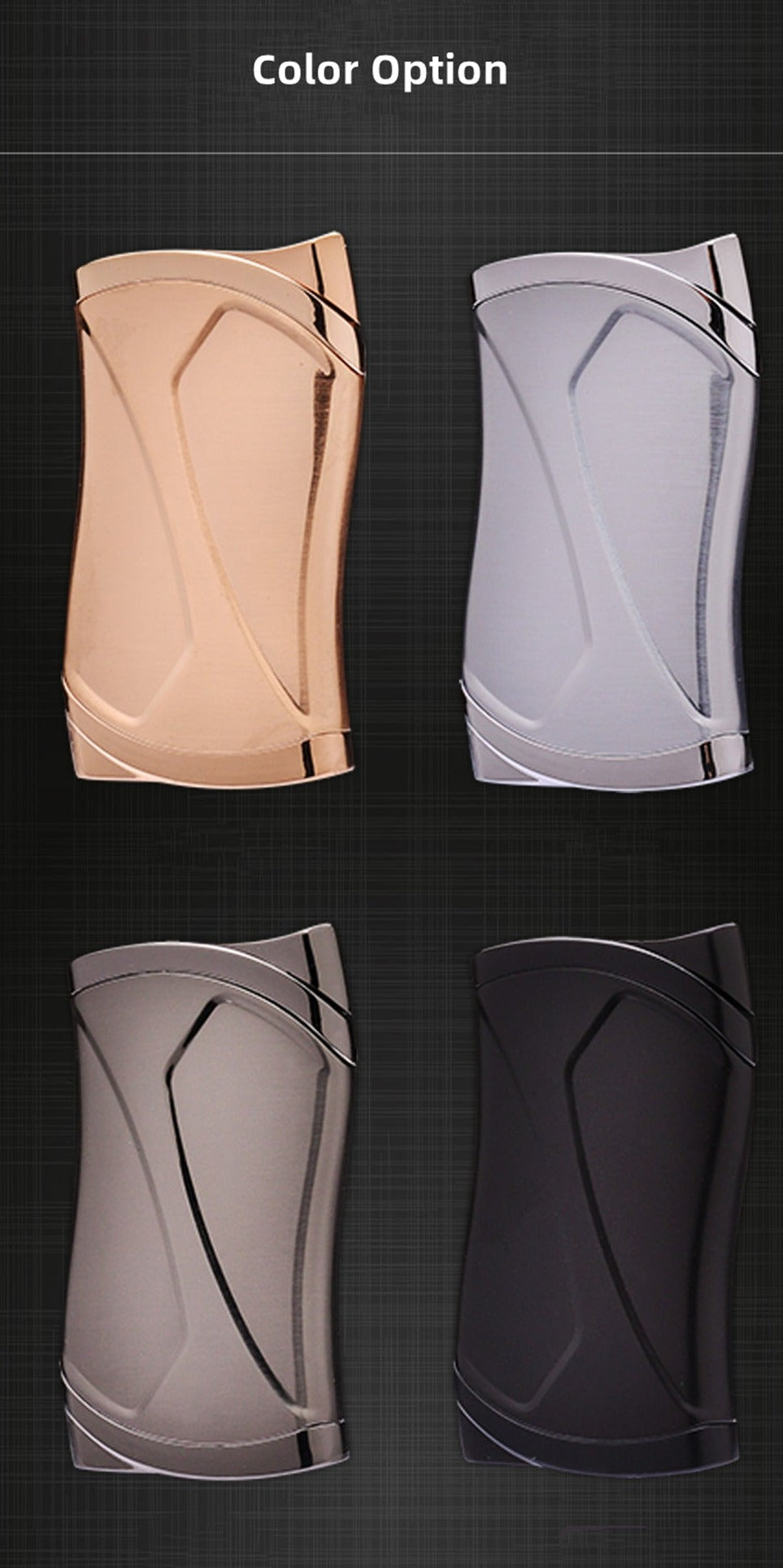 Elegant Push-button Ignition Vintage Metal Windproof Refillable Butane Torch Lighter with Fuel-level Viewing WIndow