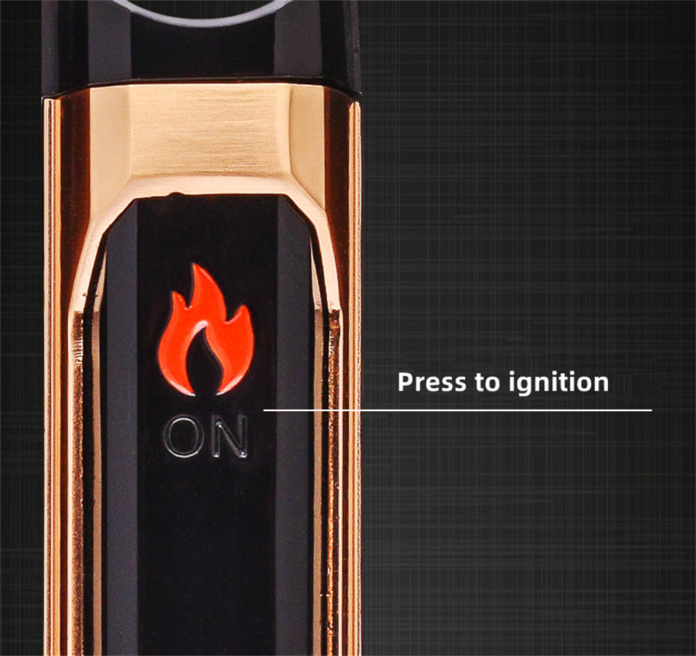 4 Burner Refillable Butane Adjustable Jet Torch - Fuel-level Viewing Window - Cigar Holder on Top