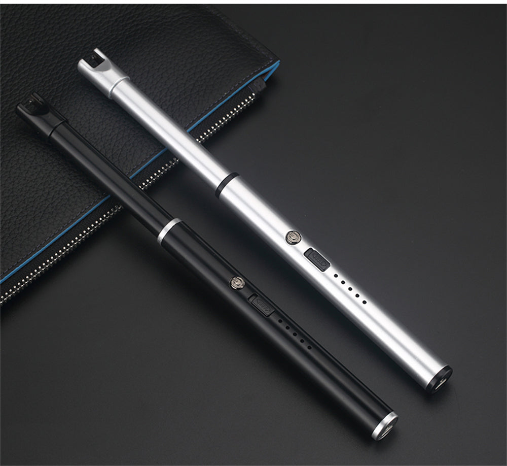 Candle Lighter| Multipurpose Rechargeable USB Electric Lighter | Rounded Handle and Straight Top