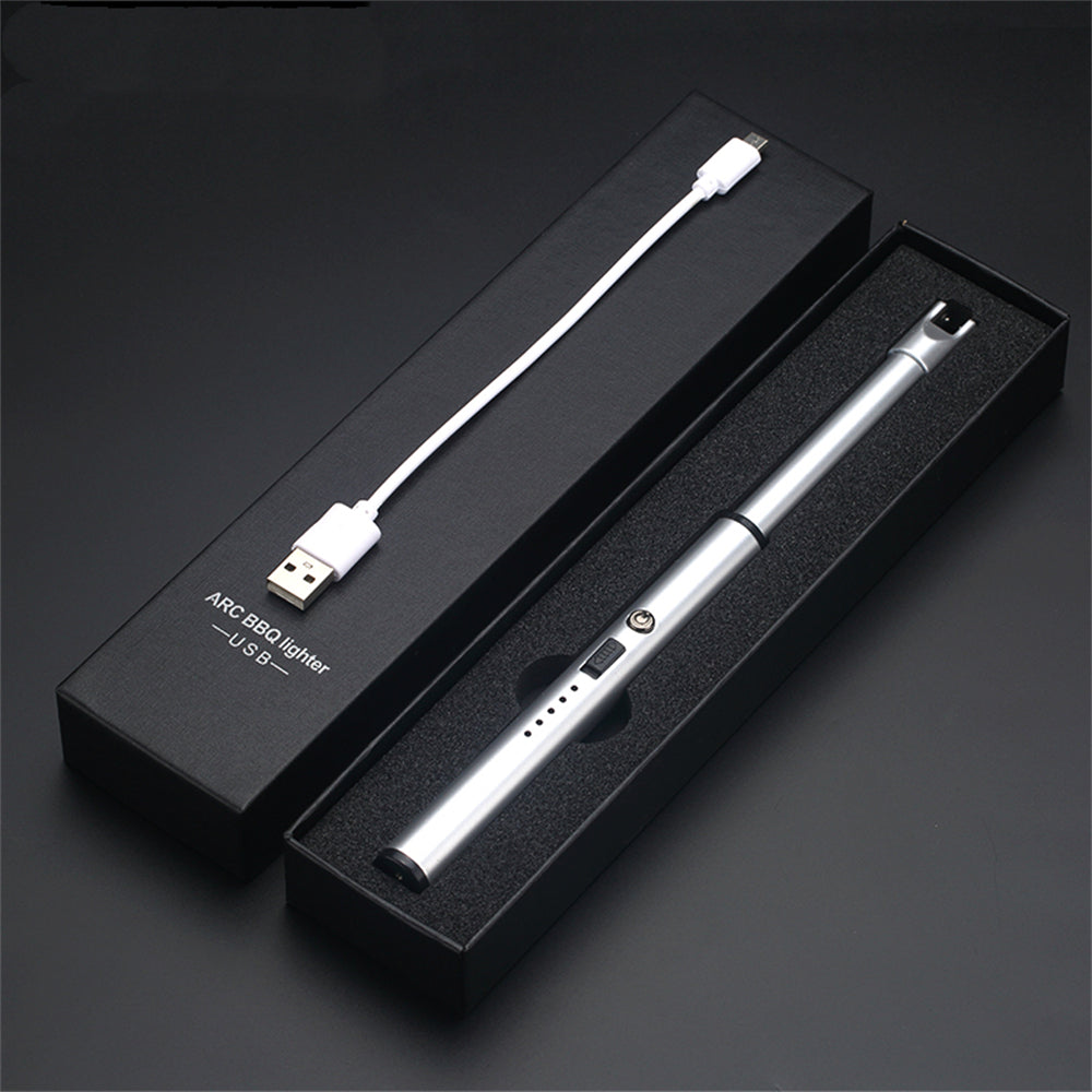 Candle Lighter| Multipurpose Rechargeable USB Electric Lighter | Rounded Handle and Straight Top