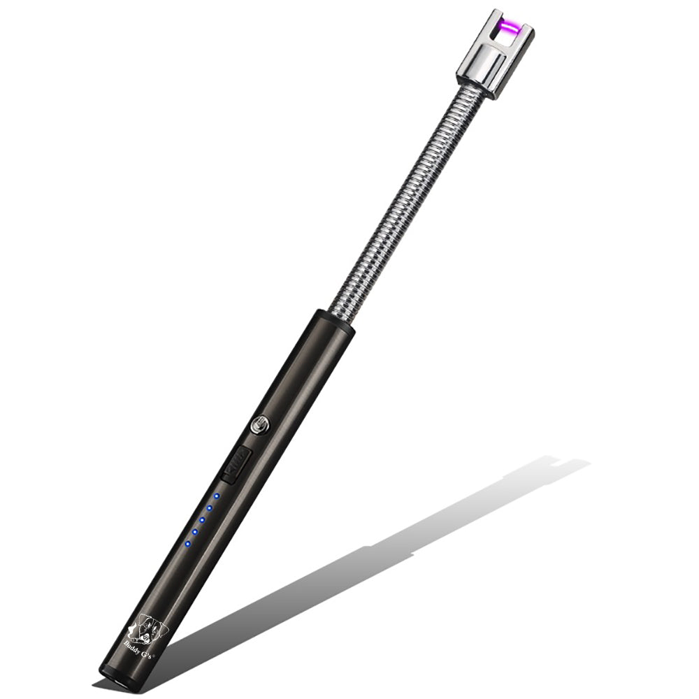 ARC BBQ Candle Lighter | Rechargeable USB Electric Lighter - Rounded Handle - Black