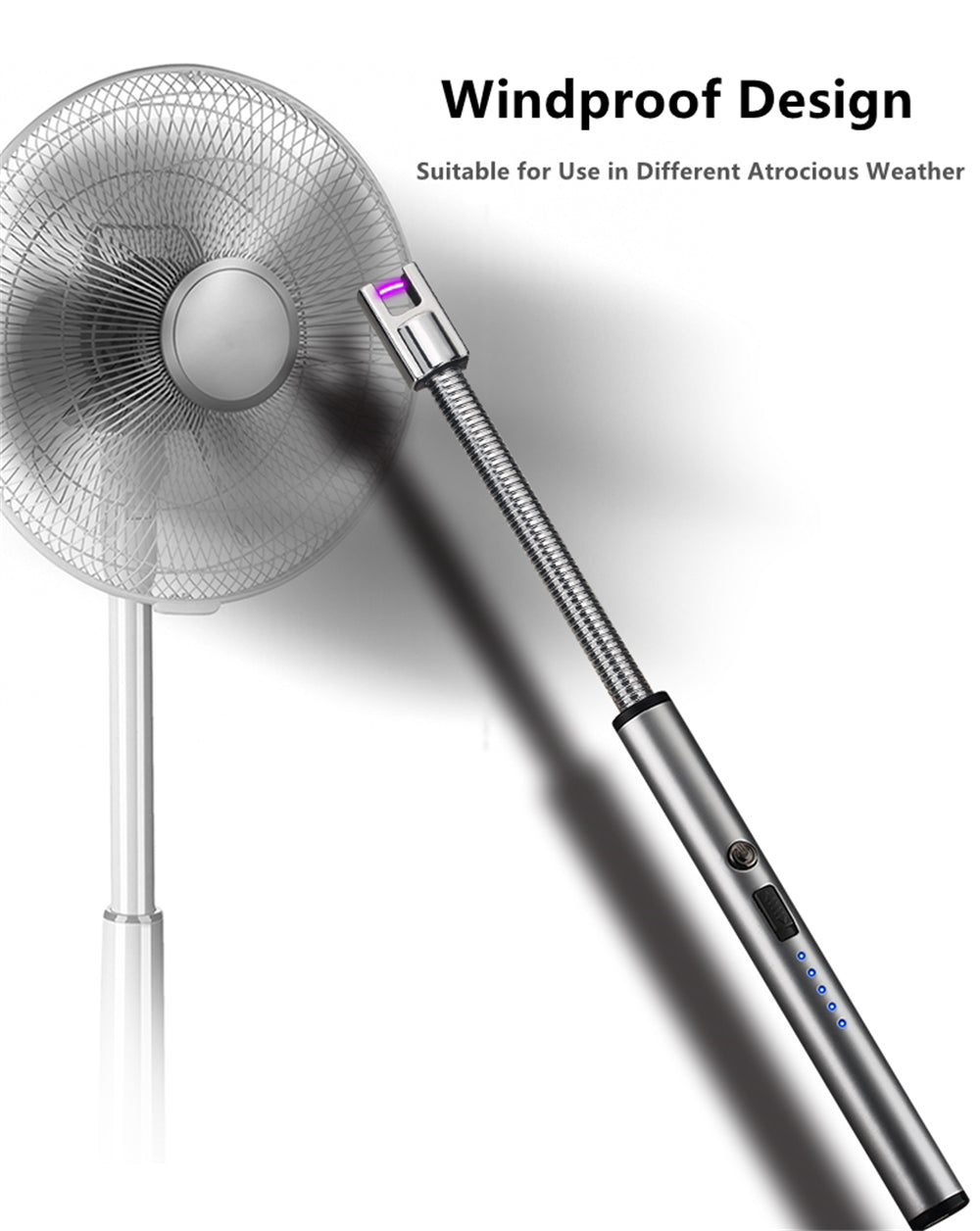 ARC BBQ Lighter | Multipurpose Rechargeable USB Electric Lighter with Rounded Handle