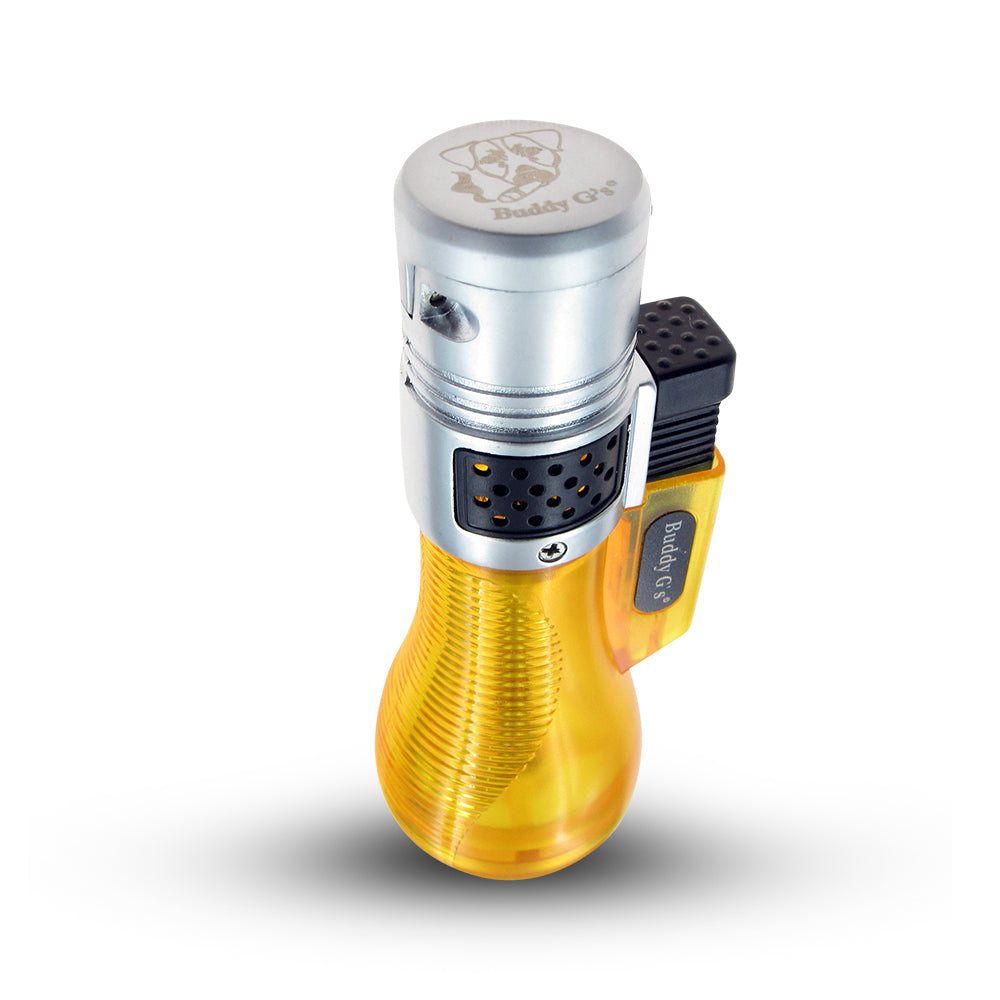 Windproof 3 Burner Refillable Tabletop Large Butane Jet Torch