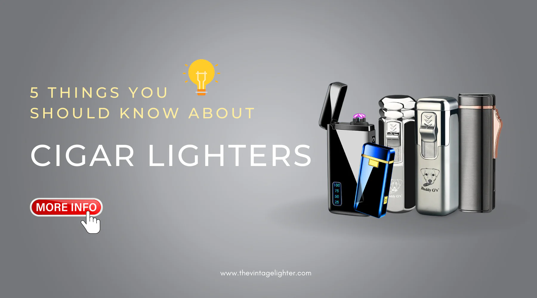 5 Things You Should Know About Cigar Lighters