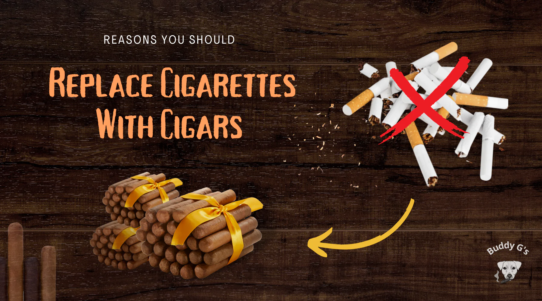 5 Reasons You Should Replace Cigarettes With Cigars