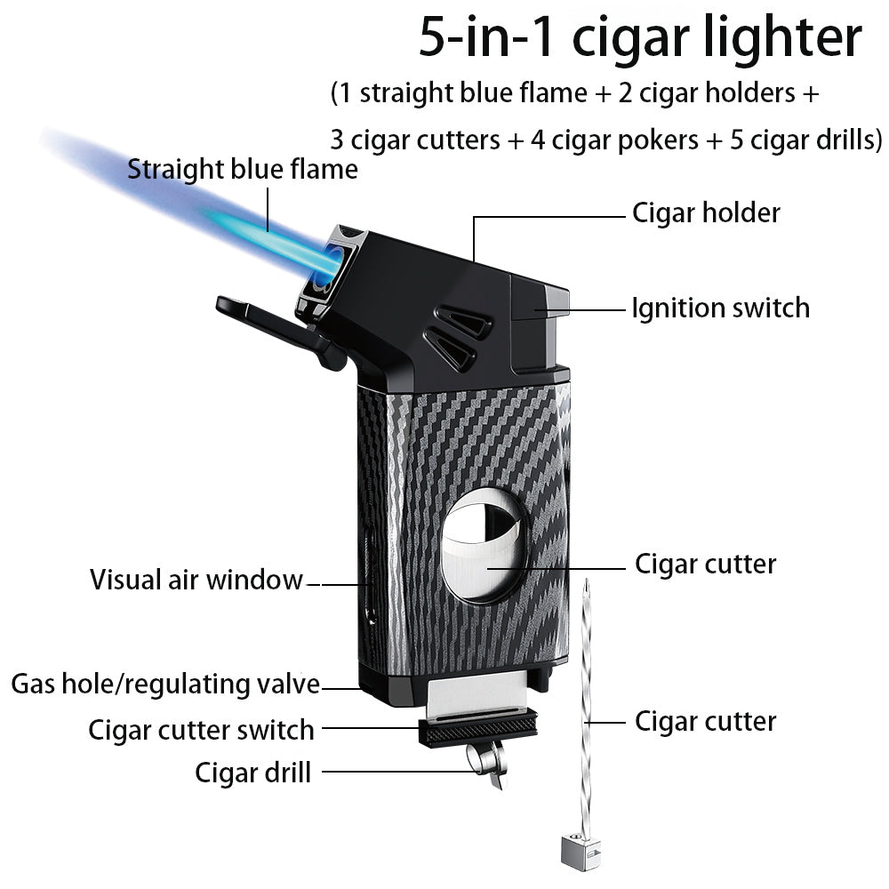 Stratus Flame – The Ultimate Cigar Companion - Guillotine Cutter