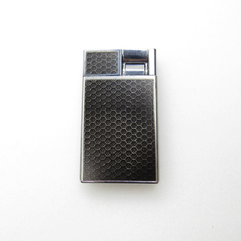 Vintage Inspired Metal Windproof Lighter - Refillable Butane Single Torch Lighter- with pull-down Ignition Button