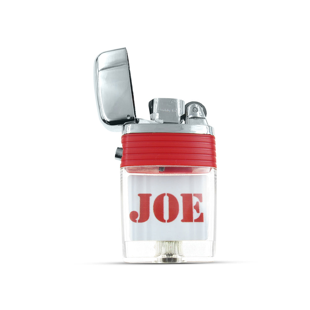 Joe Lighter - Soft Flame Lighter - Crystal-Clear Vintage Lighter